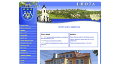 Desktop Screenshot of lhota-zlin.cz