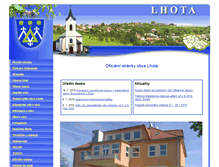 Tablet Screenshot of lhota-zlin.cz
